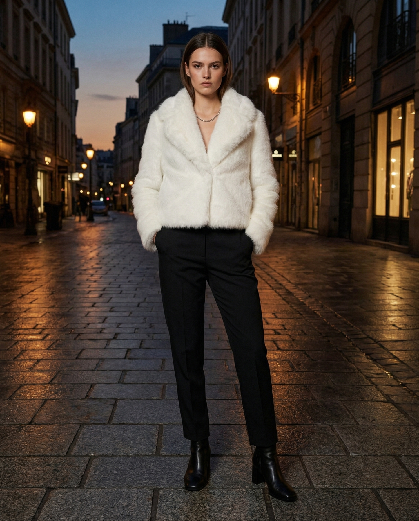 Lara Faux-Fur Jacket