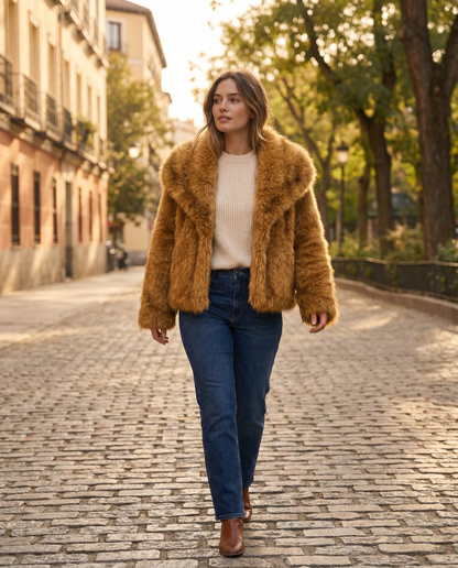 Naïra Faux-Fur Jacket
