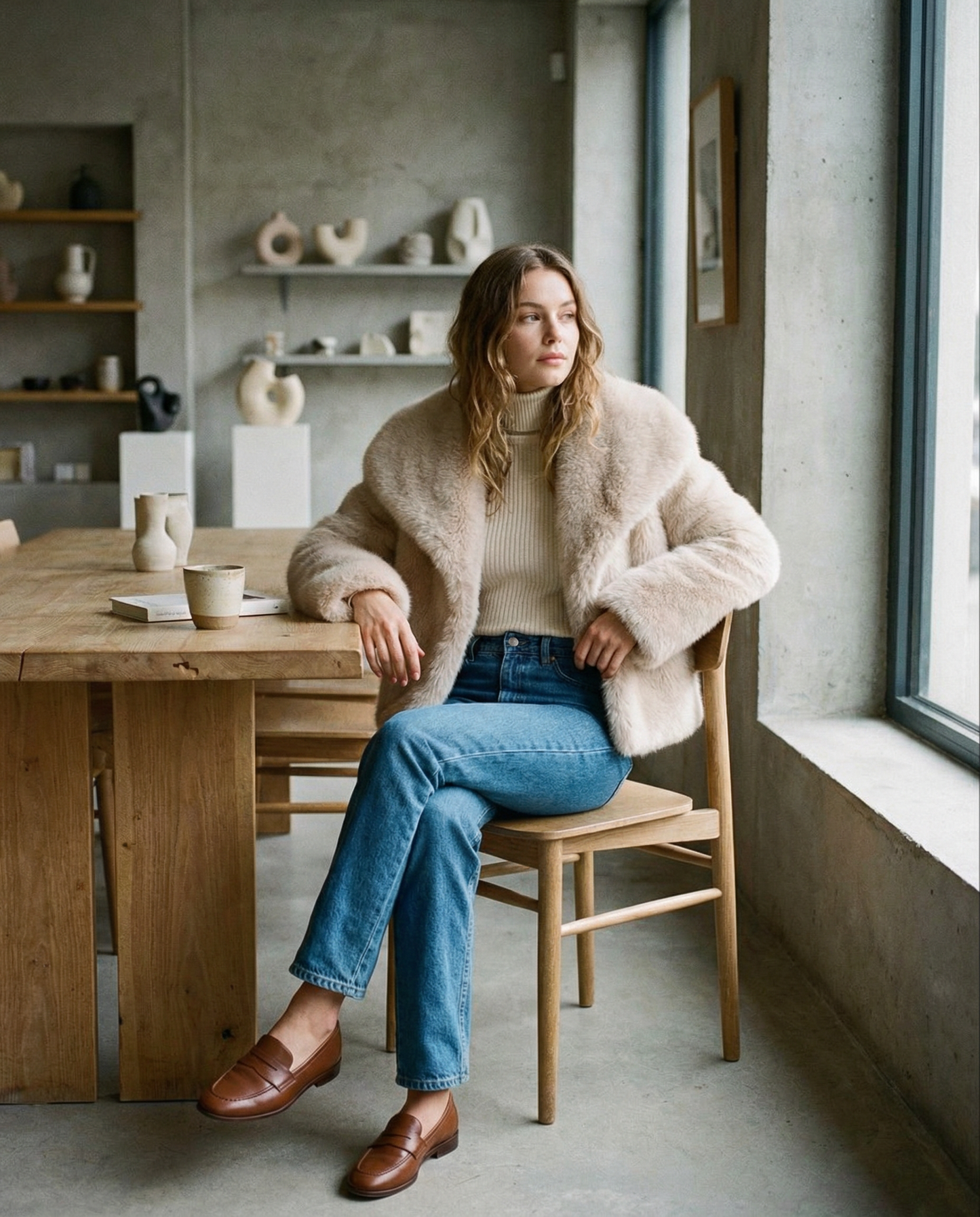 Naïra Faux-Fur Jacket
