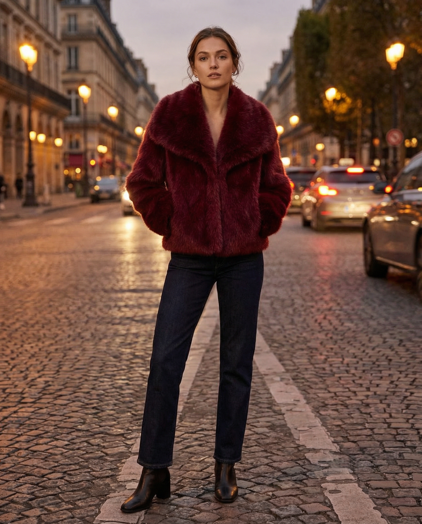 Naïra Faux-Fur Jacket