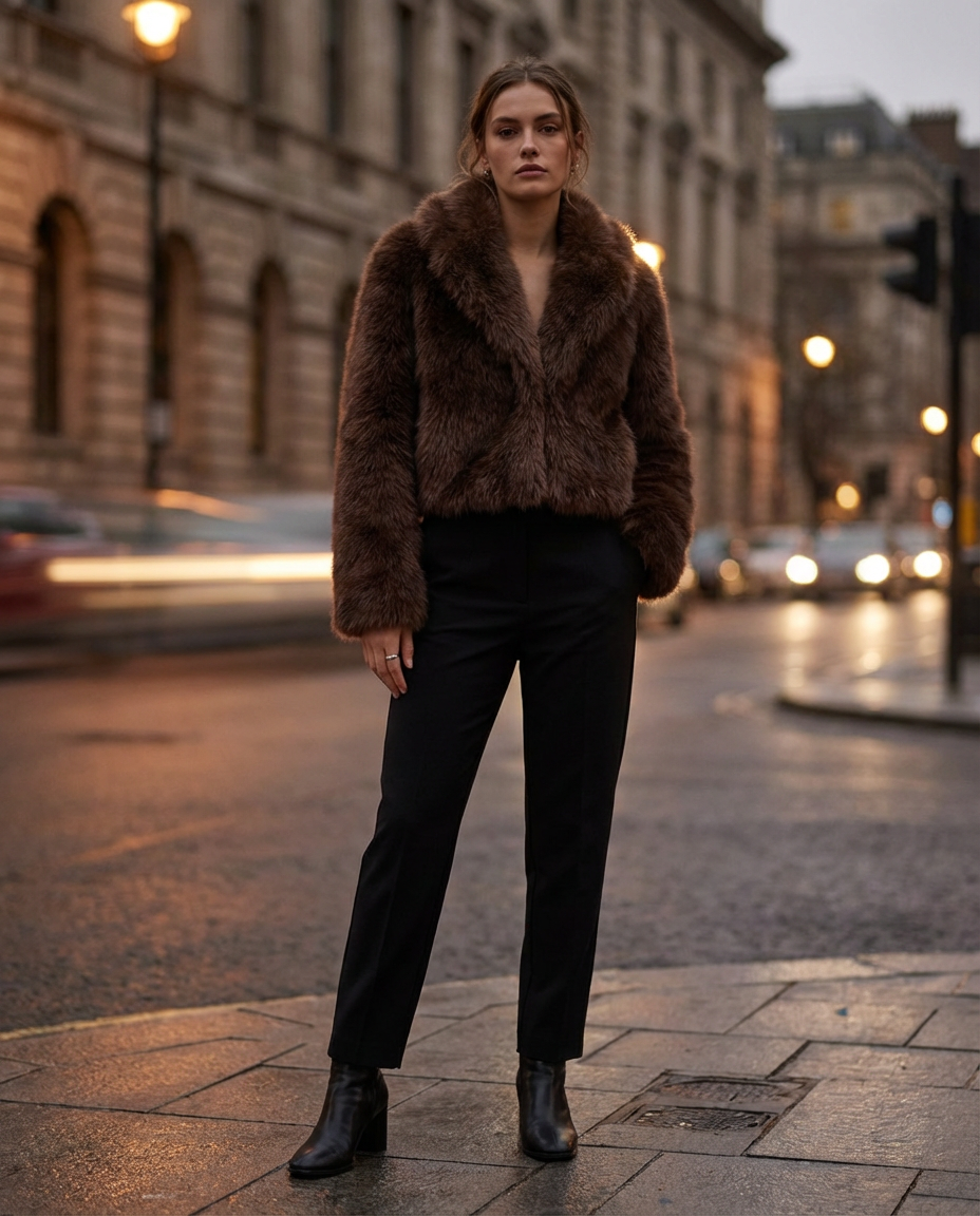Lara Faux-Fur Jacket