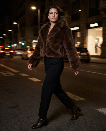 Lara Faux-Fur Jacket