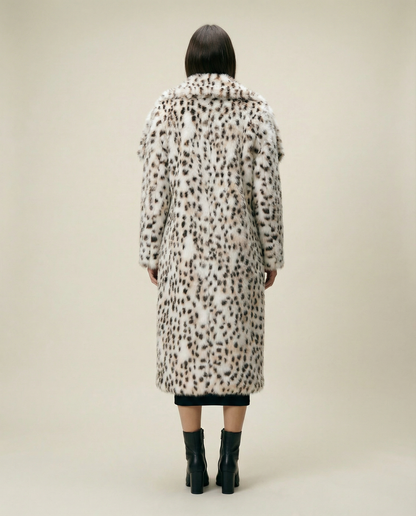 Aurora Snow Leopard Coat
