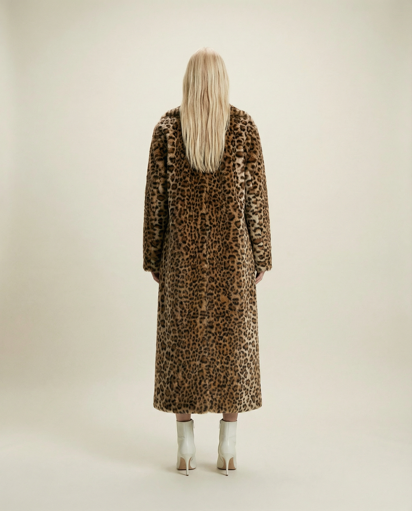 Lyra Leopard Long Coat