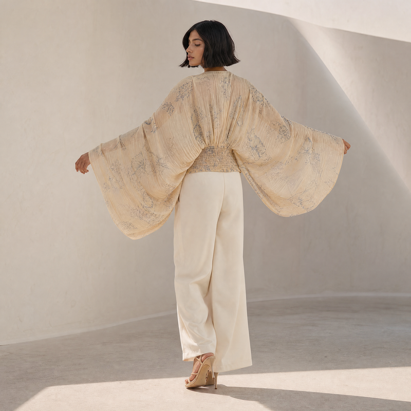 Back · Cape drape